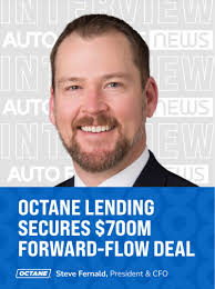 Steven Fernald, our President and CFO, and Auto Finance News' Aidan Bush  spoke about our recent $700 million forward-flow deal with New York Life,  MetLife Investment Management, and Equitable.