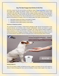Finden sie pet food auf gigagünstig! Buy The Best Puppy Food Online At Sg Pets By Sgpets Singapore Issuu