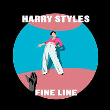 Fine line????✨ @harrystyles , tokyo wrote alongside a photo of styles' graphic nails , each nail featuring a different design for the various titles on the on his left hand, the former one directioner boasts blue and hot pink nails (mirroring the fine line album cover art) spelling out the title. Harry Styles Fine Line Cover Art By Alapalka Redbubble Harry Styles Drawing Harry Styles Mini Canvas Art