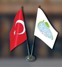 Istanbul Acarlar Sitesi Ne Ikili Masa Bayragi Calismasi Yaptik Www Matbiye Com Masa Bayragi Whatsapp Siparis