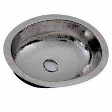 Check spelling or type a new query. Brightwork Home Collection Hand Hammered Stainless Steel Oval Undermount Bathroom Sink With Overflow 17 1 2 W X 13 3 4 D X 7 3 8 H By Nantucket Sinks Kitchensource Com