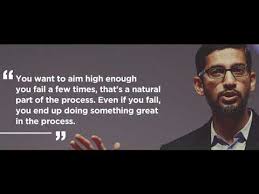 Discover and share sundar pichai quotes. Motivational Quotes From The Greatest Man Of India Ceo Google Sundar Pichai Youtube