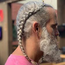 These White Men Braids Are Still Hot 2020 Hairstyle Camp In 2020 Reverse French Braids Braid Front Of Hair Mens Braids Hairstyles