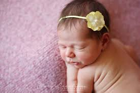 Yellow Flower Pearl Headband