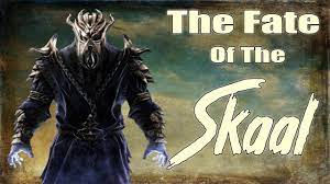 Skyrim Dragonborn. The Fate Of The Skaal And The Wind Stone - YouTube