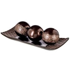 Buy Ok Lighting Zebra Decorative Bowl With Spheres 22 Quot In Cheap Price On M Alibaba Com