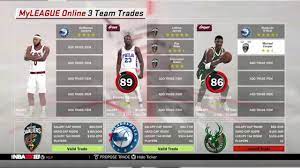 Get all you need to know about the best sports game on the market. How To Do 3 Way Trades Tutorial In Nba 2k18 Myleague Online Mygm An Trading Shooting Guard Nba