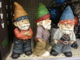 Gangsta Gnomes At Walgreens Gnomes Garden Art Garden Statues