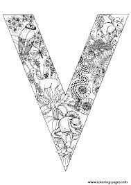 Print Animal Alphabet Letter V Coloring Pages Alphabet Coloring Pages Animal Alphabet Letters Alphabet Letters To Print
