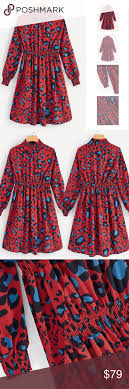 Last One Red Leopard Print Dress Red Leopard Print Dress Leopard Print Dress Clothes Design