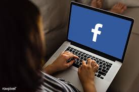 Woman Using Facebook Application On A Laptop Free Image By Rawpixel Com Laptop Free Images Digital Tablet