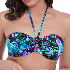 Maillot de bain femme, vente en ligne de maillots de bain 1 pièce, 2 pièces et bikinis du 34 au 46 sur la redoute avec la livraison gratuite en point relais colis®. Soutien Gorge De Bain Bandeau Armatures Freya Maillots Jungle Flower Black Tropical Freya Maillots Fitancy