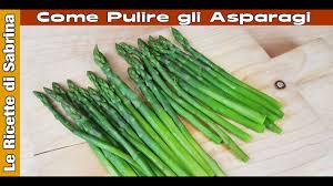 Pulizia Degli Asparagi Come Preparare Gli Asparagi Per La Cottura Youtube