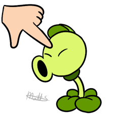 Pvz Animated Peashooter Thingo By Lwb The Fluffymystic Plant Zombie Plants Vs Zombies Zombie