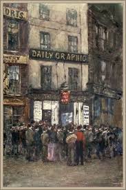 Barton Rose 1856 1929 Familiar London 1904 The Strand Vintage London Pittura Citta