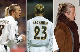 Bye bye beckham for david beckham. David Beckham S Hair Raising Career A Look Back At His Many Dos David Beckham Hairstyle David Beckham Long Hair David Beckham