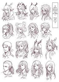 Hair References Art Drawings Sketches Sketches Tutorial Drawing Sketches