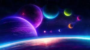 Most basic tvs today are 1080p and that's true for a huge number of smartphones as well. Colorful Planets Space Digital Art 4k Wallpaper 4 2074