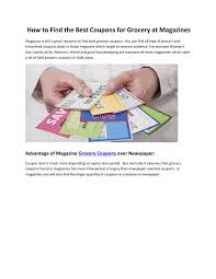 Coupons For Grocery At Magazines Online Coupons Codes Best Coupon Sites Coupon Savings