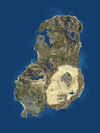 How The Map In Gta V Should Have Been R Gaming Gta Environment Concept Art Grand Theft Auto Series