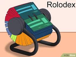 You can open a onenote workbook and give it a name. 3 Ways To Organize Business Cards Wikihow