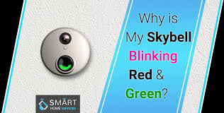 If the ready light is blinking, go to the displayed zone and correct the fault (close windows, etc.). Why Is My Skybell Blinking Red And Green Smart Home Devices