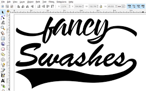 Tired of your signature like everyone else? Ask A Font Creator Diy Swashes In Inkscape The Font Bundles Blog