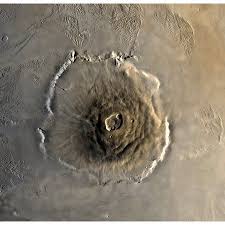 The Largest Known Volcano In The Solar System Olympus Mons Canvas Art Stocktrek Images 29 X 28 Planets And Moons Olympus Mons Solar System