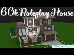 1 double bed 1 single 2 bathrooms total cost: Bloxburg 60k Roleplay House Youtube