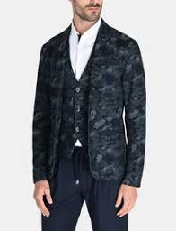 Armani Exchange Camo Jacquard Blazer Blazer For Men A X