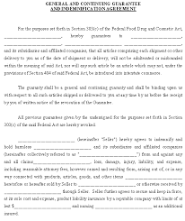 Variety of letter of indemnification template that will perfectly match your requirements. Indemnification Agreement Sample Template For Continuing Guaranty