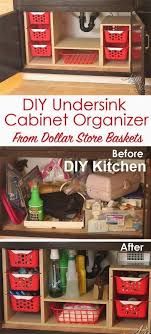 Brilliant Easy Kitchen Accessory Projects Diykitchen Kitchen Dollar Store Bins Storage And Organization Home Organization