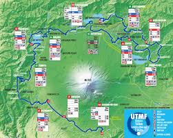 Its current beautiful cone shape was formed over two generations of volcanic activity turning the old mt. Course Map Racers Ultra Trail Mt Fuji