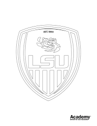 Lsu tigers coloring page that you can customize and print for kids. Coloring Sheets From Lsu Athletics Lsu