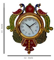 In some cases, we will replace or repair it. Buy Divine Crafts Wood Peacock Wall Clock Multi Online At Low Prices In India Amazon In