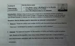 Our behavior in answering problems affects our daily gizmo answer key chemical changes. Solved Activity B Determining Concentration Get The Gizm Chegg Com