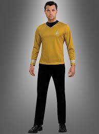 Und raumschiff entreprise ist wieder unterwegs zu neuen abenteuern in unbekannten galaxien. Star Trek Shirt Captain Kirk Kostumpalast De