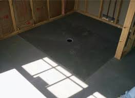 Installing An Barrier Free Concrete Shower Pan Google Search Concrete Shower Shower Pan Installation Sliding Patio Doors