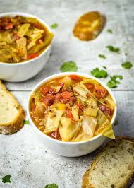 The fall apart beef is super tasty and tender. Easy Vegan Cabbage Soup Shane Simple