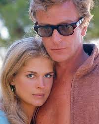 Happy birthday Candice Bergen shown here with Michael Caine in a publicity  shot for "The Magus", 1968.