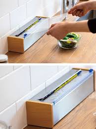 コストコのラップをオシャレに収納出来るラップケース キッチン ゴミ箱 アイデア コストコ 日用品 キッチン便利グッズ