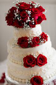 Roses happy anniversary flowers and cake. Forsythia Florals Red Rose Wedding Cake Floral Cake Birthday Orchid Wedding Cake