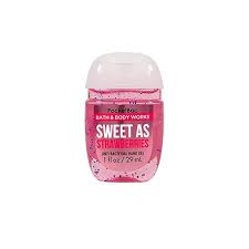 Bath & body works strawberry scent hand washes. Auth Gel Rá»­a Tay Kho Sweet As Strawberries Bath And Body Works 29ml Shopee Viá»t Nam