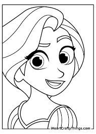 Download more than 170 tangled coloring pages! Rapunzel Coloring Pages Updated 2021