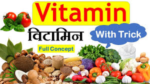 Vitamin व ट म न Vitamins A B C D E K With Tricks Use And Source Of Vitamin Youtube