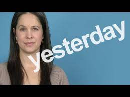 Listen to the audio pronunciation in english. How To Pronounce Yesterday American English Pronunciation Youtube