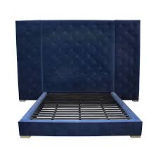 Maybe you would like to learn more about one of these? 70 Off Restoration Hardware Restoration Hardware Blue Tufted King Platform Bed Frame Beds