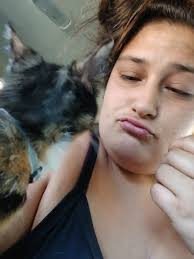 Miss Puma she's growing up between five minutes late