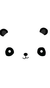 Black And White Panda Wallpaper Black White Panda Face Iphone Wallpaper Phone Background Lock Screen Cute Wallpapers Iphone Wallpaper Panda Wallpapers