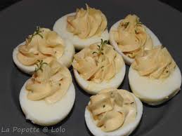 Oeufs Mimosa Aux Herbes Thermomix Oeuf Mimosa Alimentation Gateaux Et Desserts